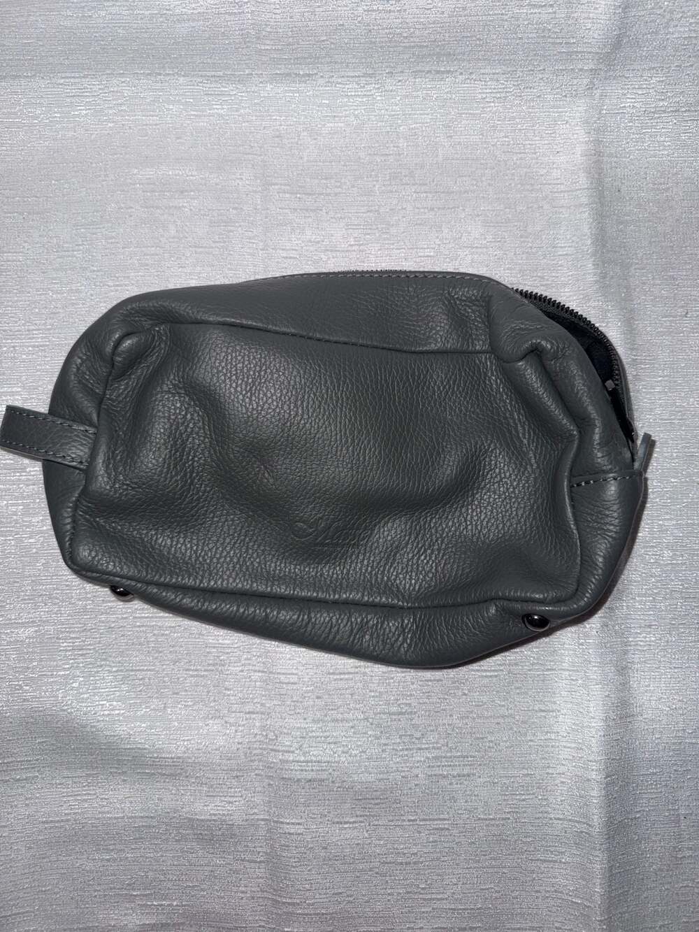 Massei Made in Italy Genuine Leather Toiletry Wash Bag